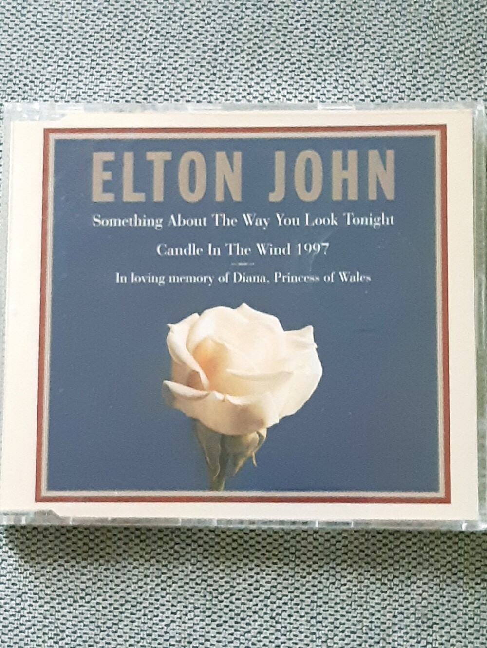 Elton John CD Sealed In Loving Memory of Diana Princess of Wales